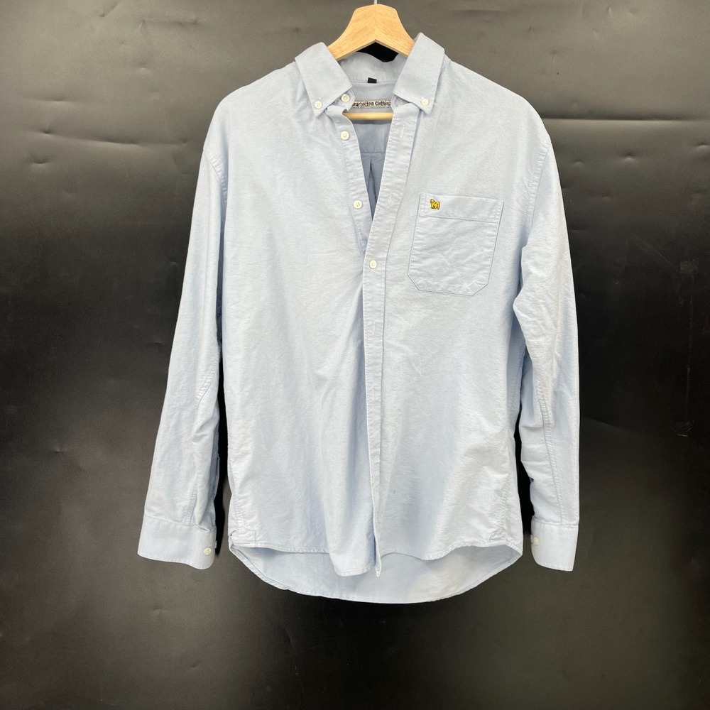 BearBottom Clothing light blue casual dress shirt preppy old money button up S